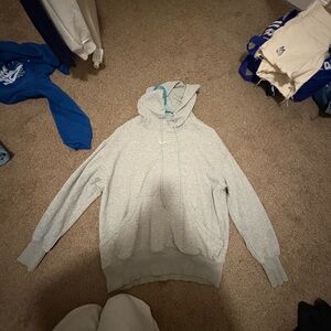 Nike Light Gray Men's Hoodie